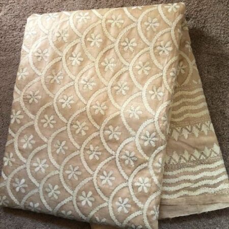 Pure Tasar Silk  Kantha - Saree