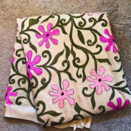 Pure Tasar Silk  Kantha - Saree