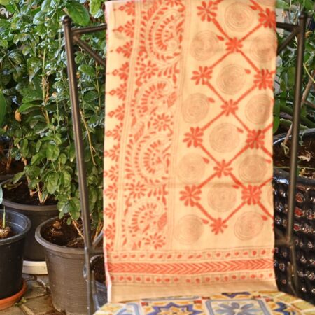 Pure Tasar Silk  Kantha - Saree
