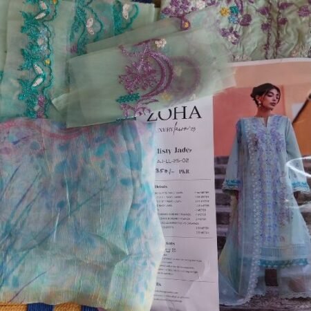 ZOHA LUXURY LAWN 25 AJ-LL-25-02