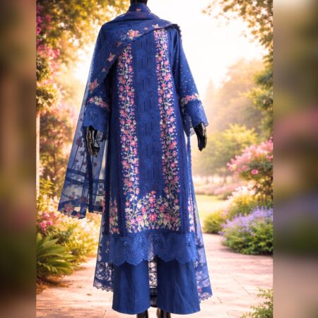 Pakistani Suit Summer Collection by Sobia Nazir Blue