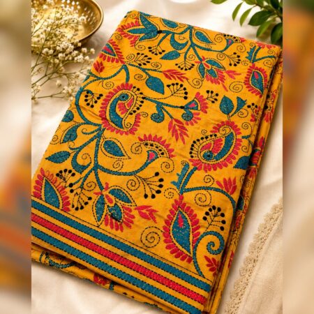 Threads of Heritage: Weaving Stories with Kantha Dupattas.